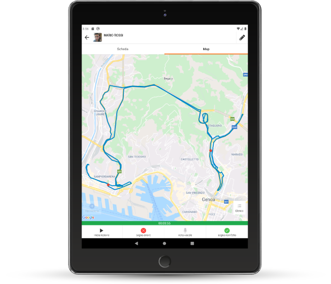 Registrazione guide Patento